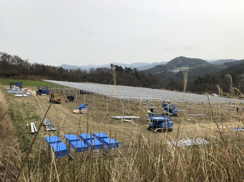 太陽光発電所工事